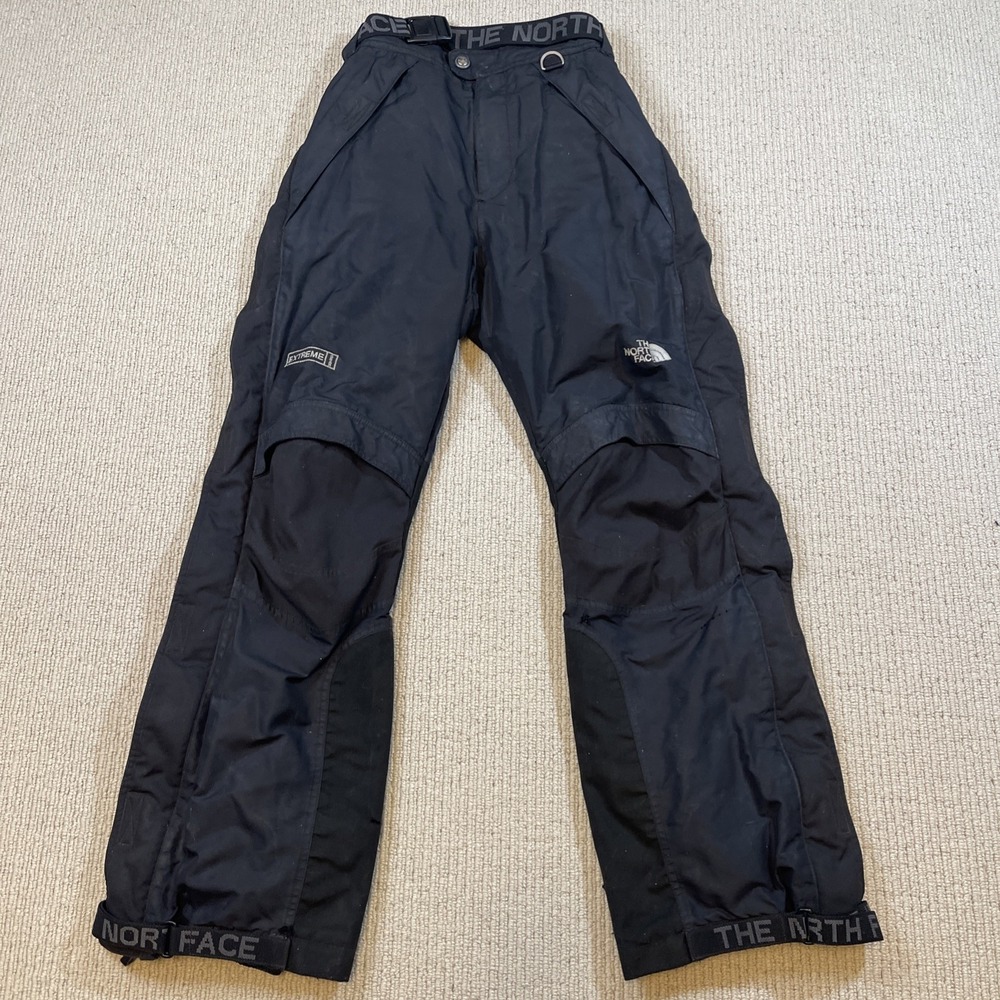The North Face Women's 4 Extreme Gear Snow Pants Black Ski Snowboard Winter